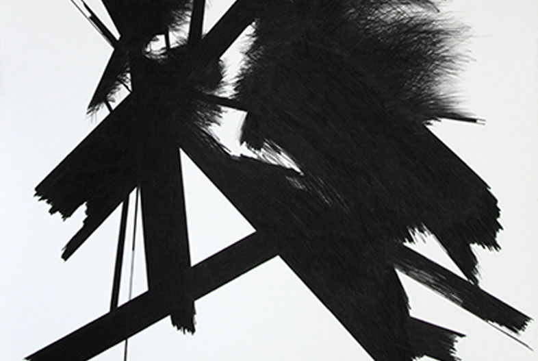 [untitled] (2013). Graphite and charcoal on paper