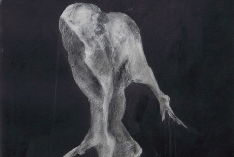 [untitled] (2013). Graphite and charcoal on paper