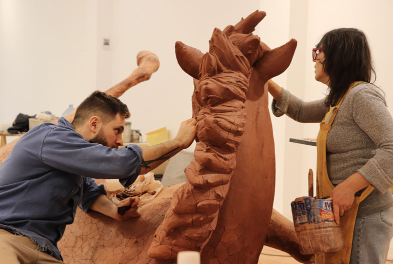 Rep(ub)lica. Creation process.