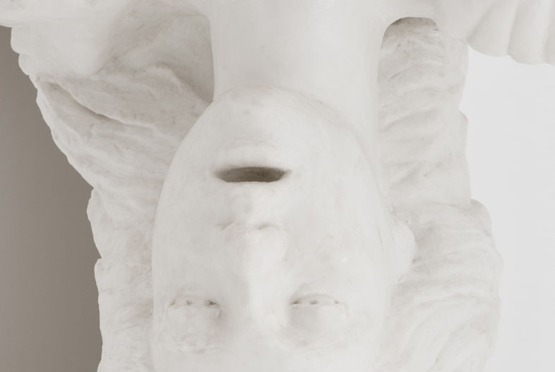 Republic (2019). Wax, plaster, and expanded polystyrene, 400 x 200 x 100 cm